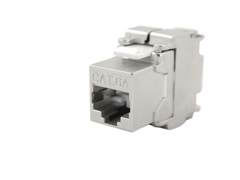 Connecteur RJ45 femelle cat 6 pour coffret de communication  