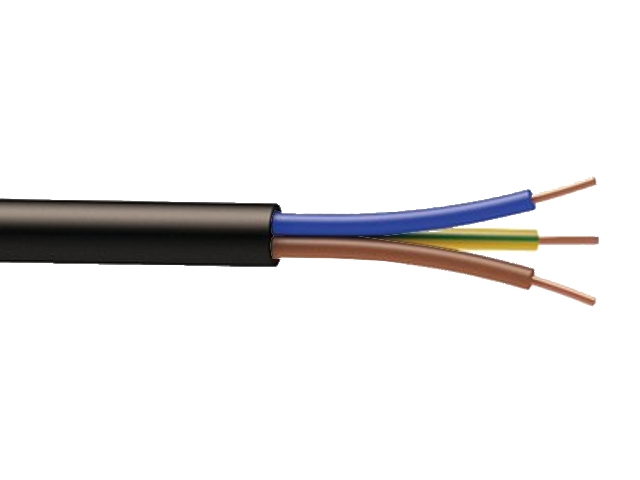 Câble RO2V 3G1.5 en couronne de 50 mètres