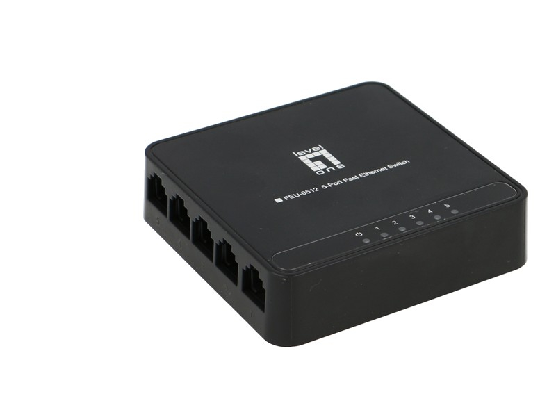 Switch Ethernet 5 ports 100 Mbps