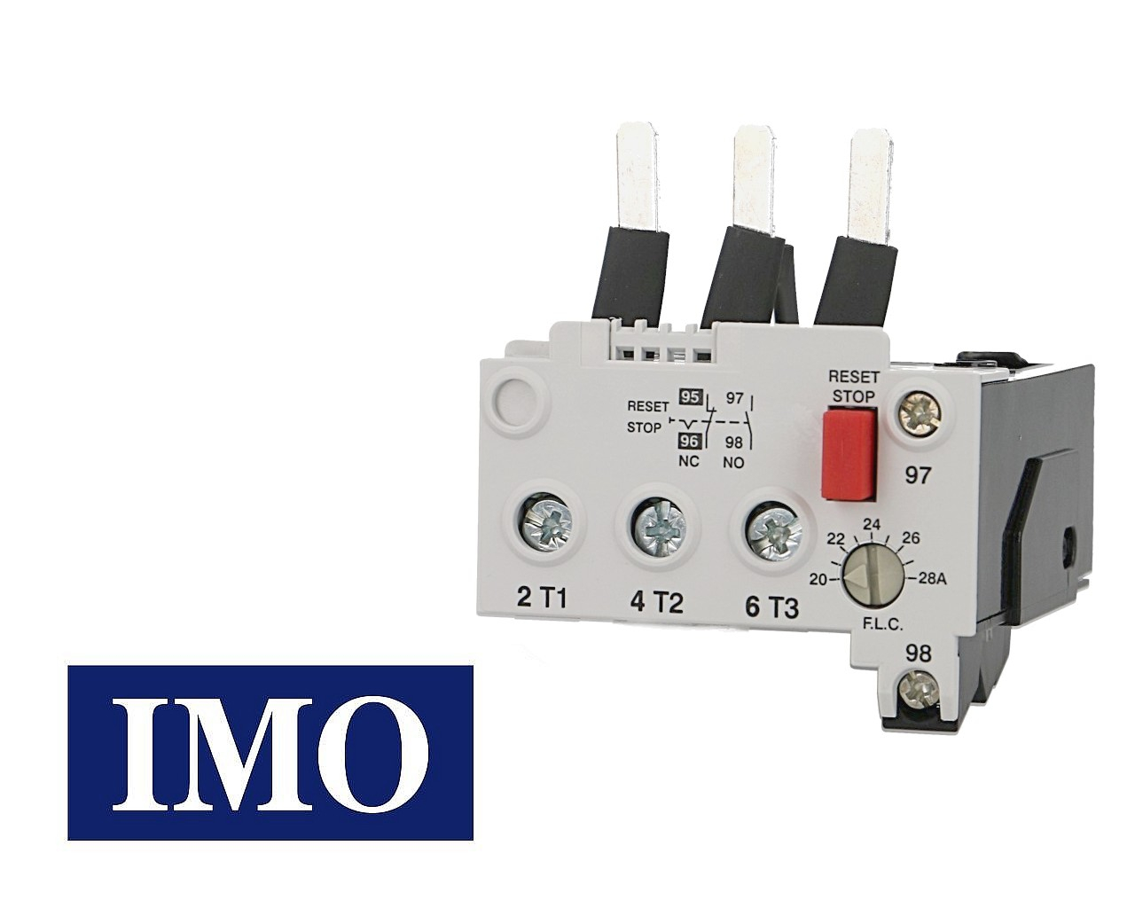 Relais thermique pour contacteur industriel IMO MC32 & MC40