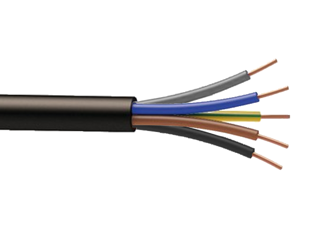 Câble RO2V 5G2.5 en couronne de 50 mètres