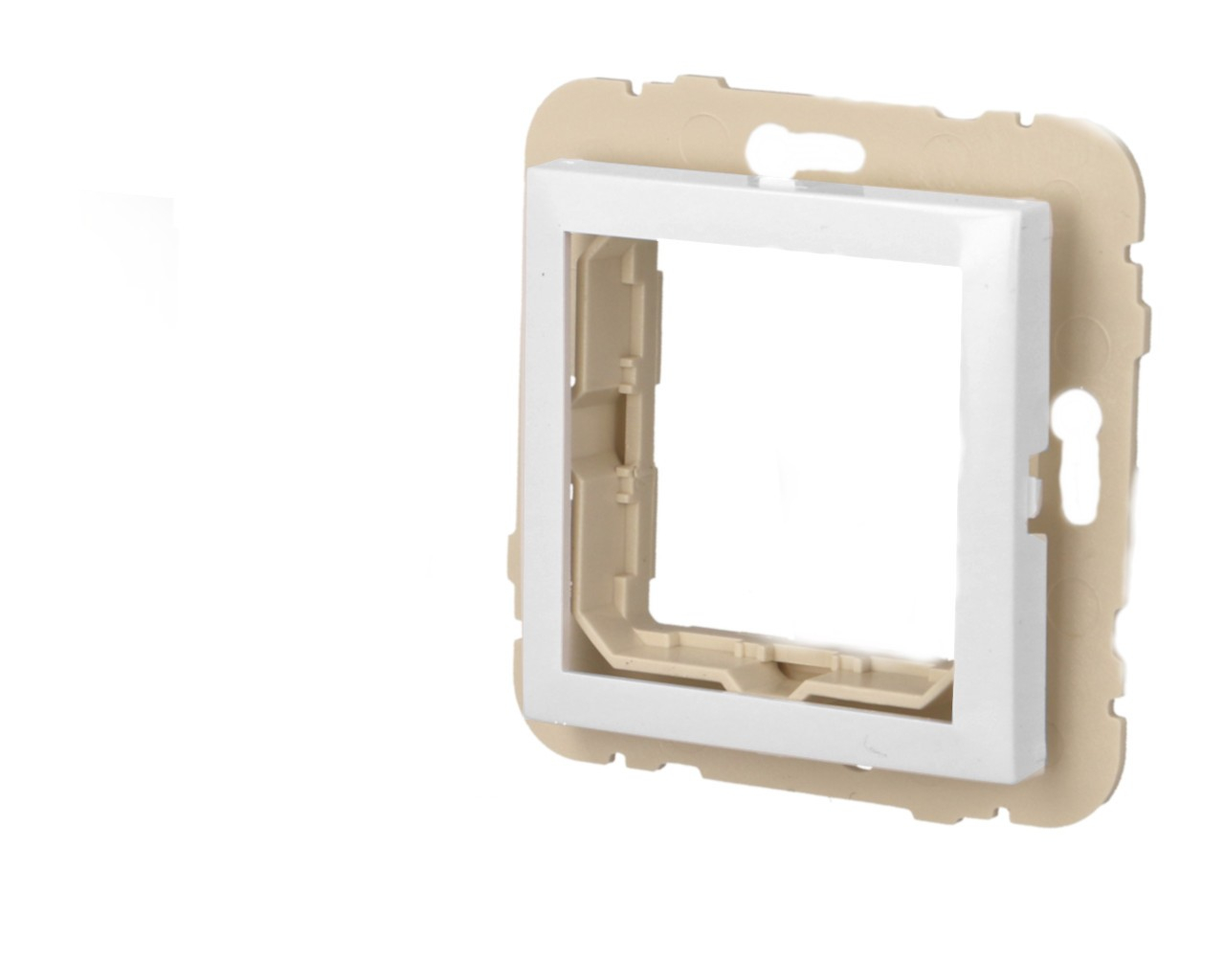 Adaptateur 45x45 blanc Efapel Logus 90