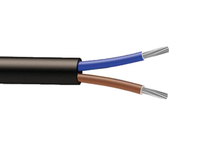 Cable aluminium AR2V 2X (marron / bleu)