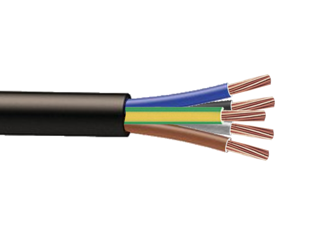 Cable souple H07RNF 5G6mm² à la coupe (minimum 10m)