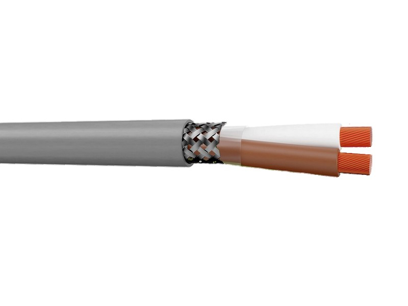 Cable blindés 500V LIYCY 2X0.75 mm² à la coupe (minimum 10m)