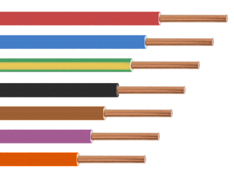 Fil H07VU 1.5mm² (bobine de 100m)
