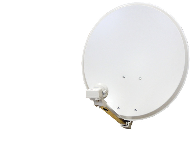 Parabole TV 65cm acier avec LNB