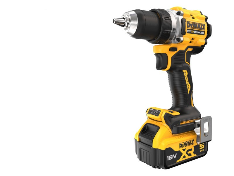 Perceuse visseuse Compacte XR 18V 5Ah Li-Ion Brushless DEWALT