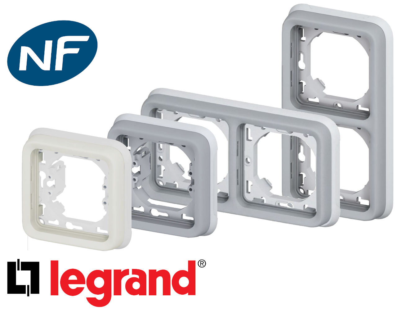 Plaque support Plexo™ Legrand composable