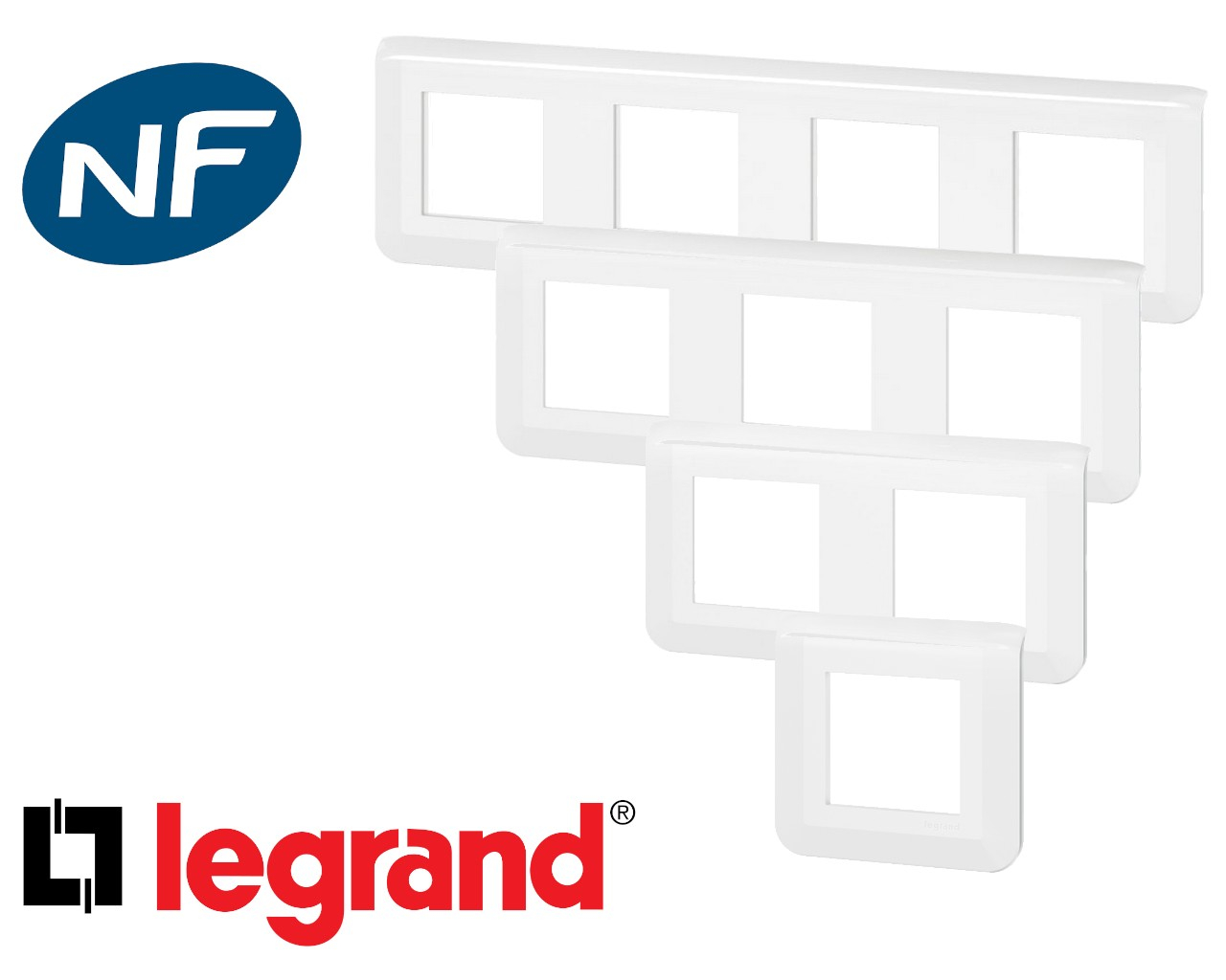 Plaque de finition Legrand Mosaic