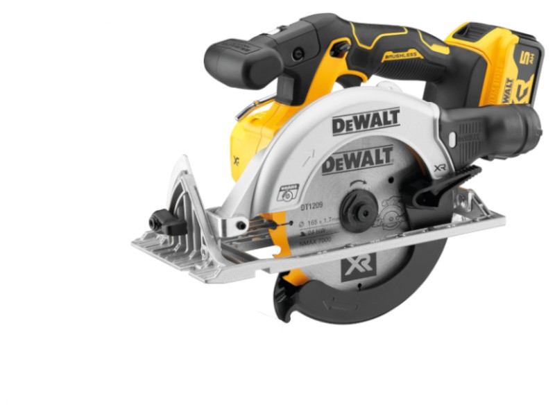 Scie circulaire XR 18V 5Ah Li-Ion Brushless 165 mm DEWALT