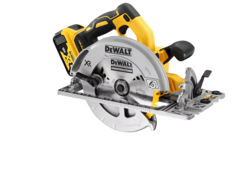 Scie circulaire XR 18V 5Ah Li-Ion Brushless 184 mm - compatible rail de guidage DEWALT