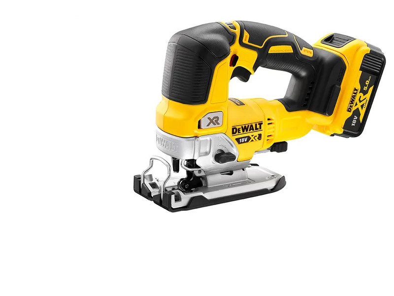 Scie sauteuse à poignée supérieure XR 18V 5Ah Li-Ion Brushless DEWALT