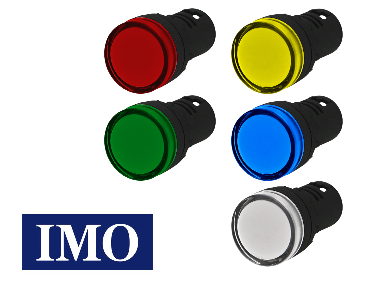 Voyant lumineux monobloc à LED IMO 24V / 230V