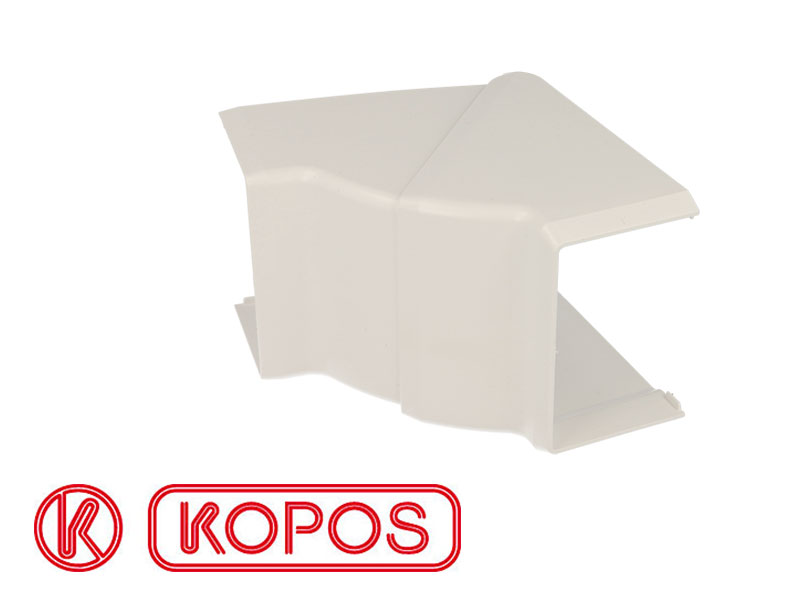 Angle intérieur pour goulotte PVC blanc 60 x 40 mm KOPOS