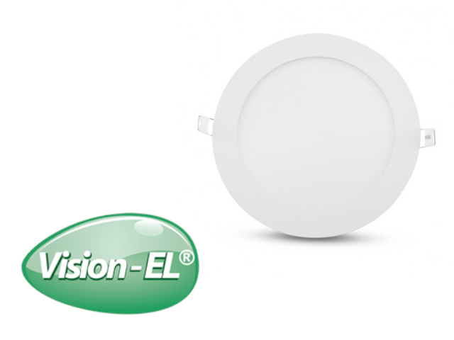 Luminaire LED diamètre 170mm 12W blanc chaud