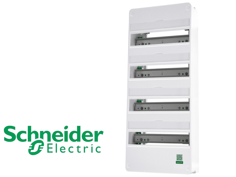 Coffret nu 52 modules 4 rangées Schneider Resi9