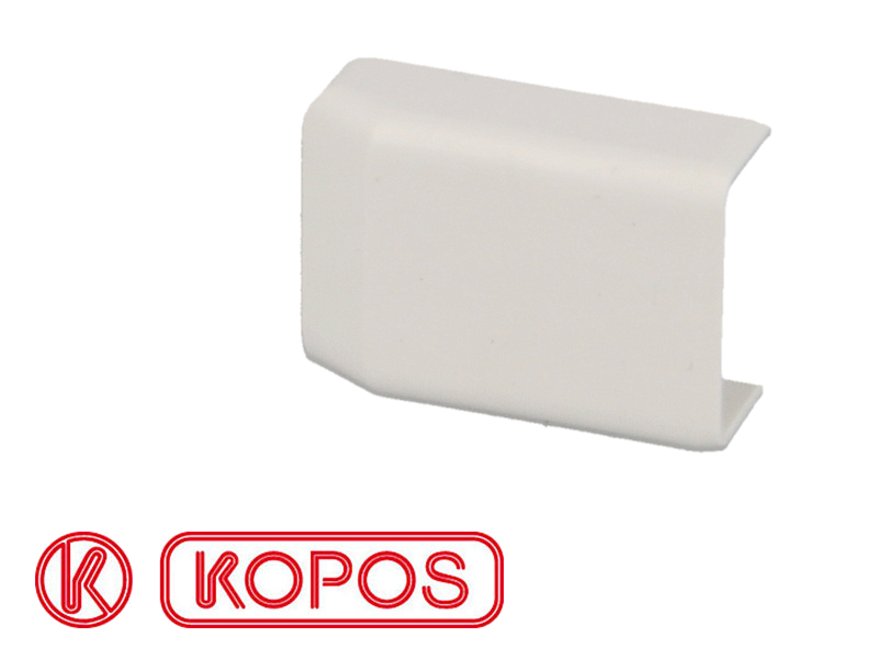 Embout pour moulure PVC blanche 20 x 10 mm KOPOS