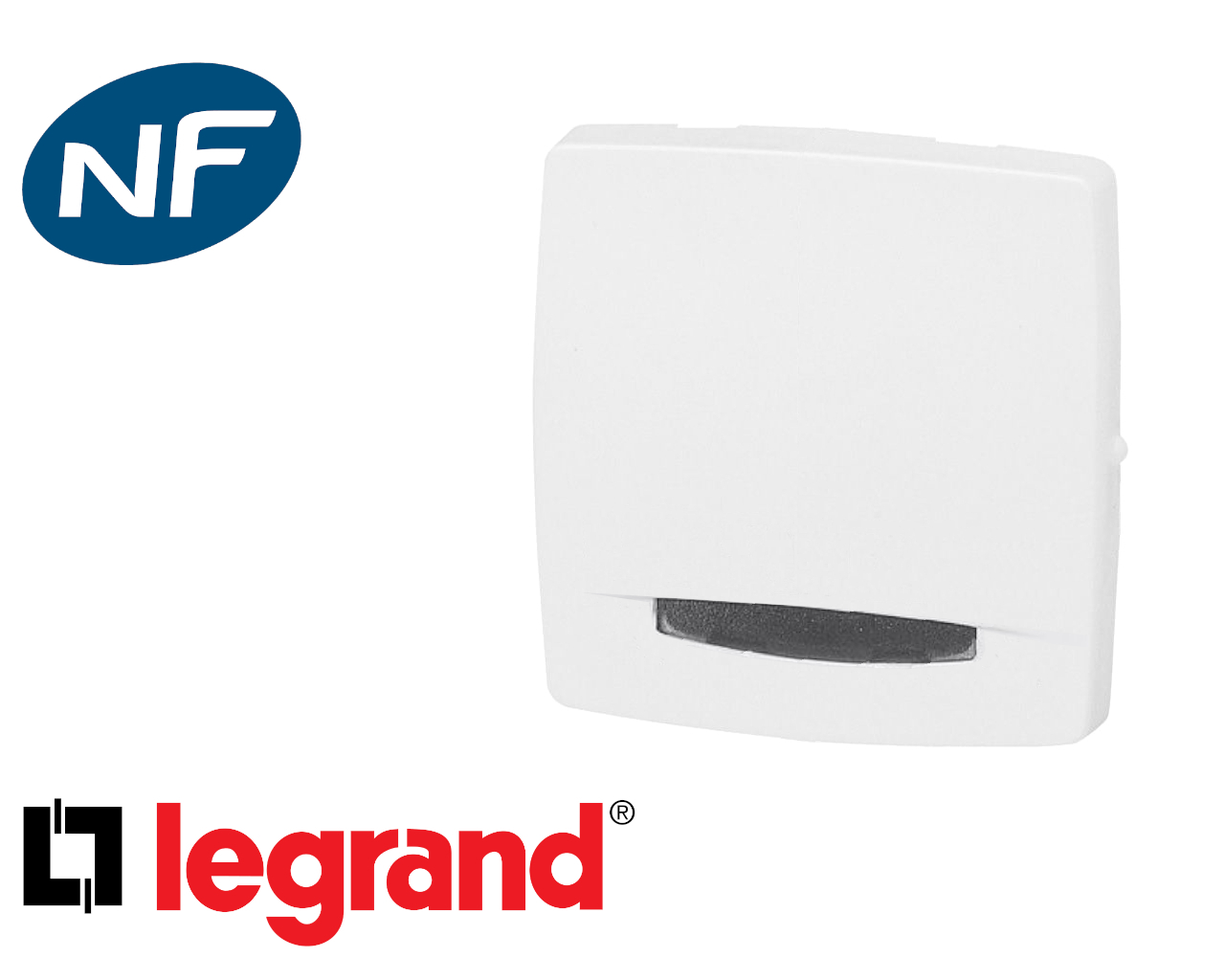 Va-et-vient lumineux à témoin Legrand Otéo composable