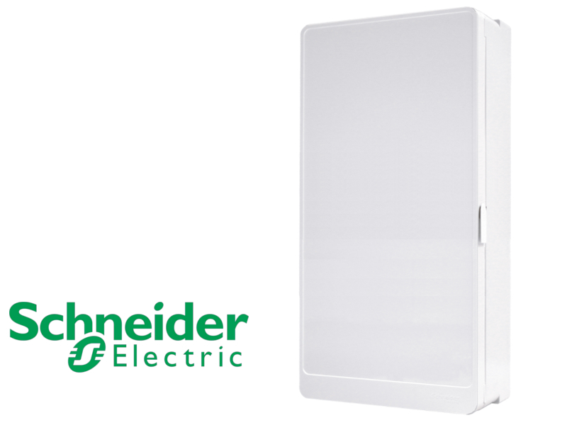 Porte opaque pour coffret 3 rangées Schneider Resi9