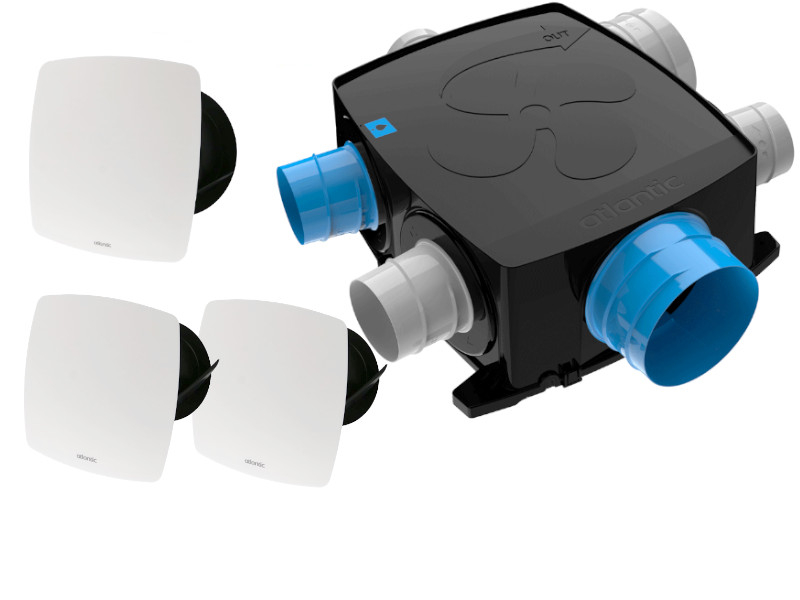 Kit VMC autoréglable "Autocosy" extraplat VMC simple flux